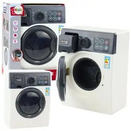 Toy Washing Machine For Kids Touch Panel Rotating Drum Light White