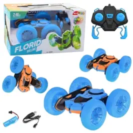 Stunt Car Remote Controlled RC 360° Blue