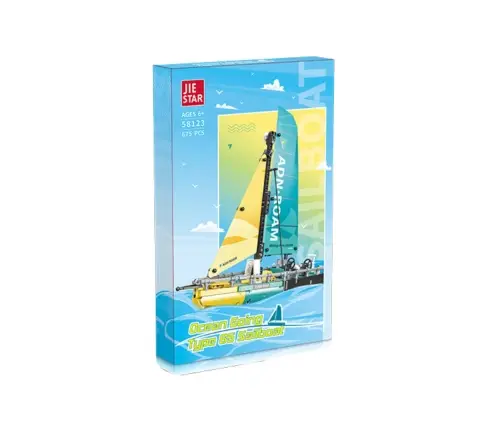 Construction Blocks Sailboat Boat Type 65 Model 675el