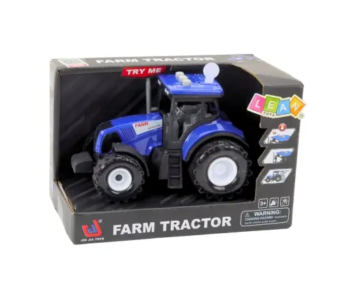 Farm Tractor Agriculture Lights Sounds Blue 1:36