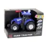Farm Tractor Agriculture Lights Sounds Blue 1:36