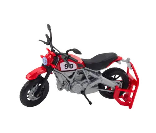 Pickup Truck With Engine Lights Sounds Gray 1:12