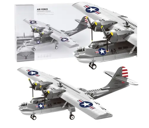 Construction Blocks Airplane PBY-5A Catalina 364el