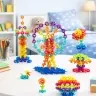 Snowflake Building Blocks Set in a Suitcase 140pcs