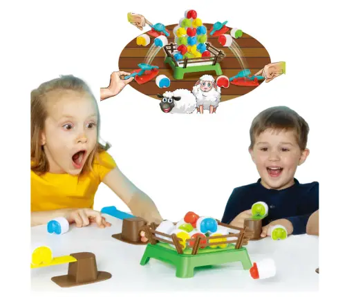 Family Skill Game Jumping Sheep Colored