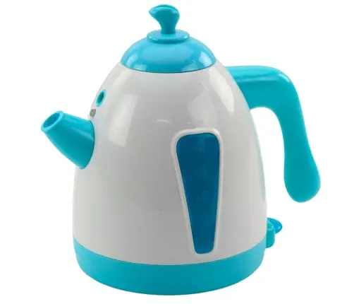 Battery Kettle Steam Lights Sounds Turquoise Battery Kettle Steam Lights Sounds Turquoise