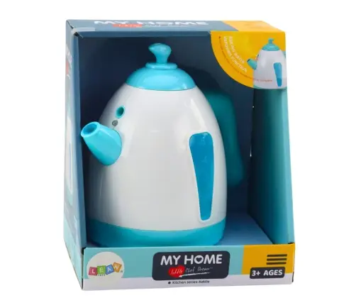 Battery Kettle Steam Lights Sounds Turquoise Battery Kettle Steam Lights Sounds Turquoise