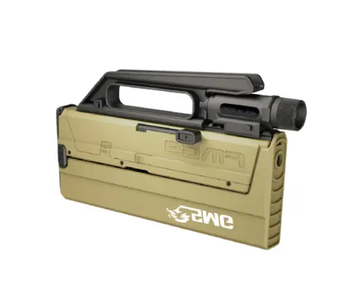 FMG9 Folding Rifle Foam Darts Shells Flashlight Weapon