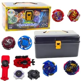 Set of Spinning Discs Spinners ThunderGyro Launchers 8pcs