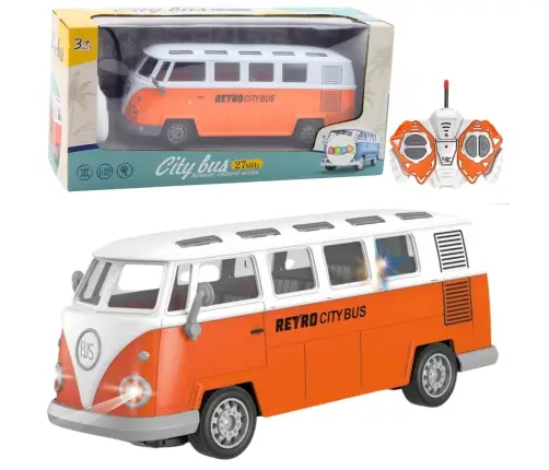 Retro City Bus Remote Controlled RC Lights 1:30