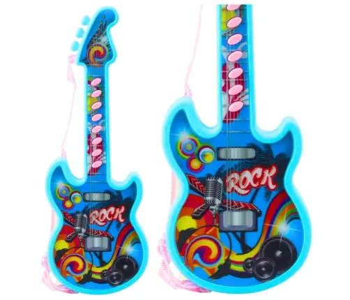 Electric Guitar For Kids Melodies Solmization Range Blue