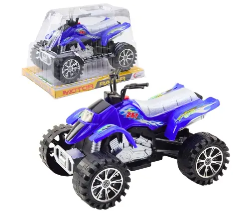 Quad Terrain Drive Treaded Wheels Blue