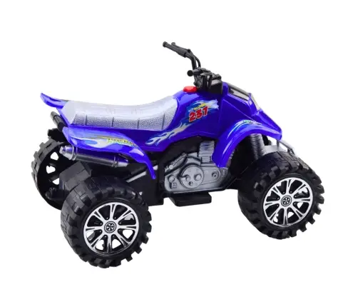 Quad Terrain Drive Treaded Wheels Blue