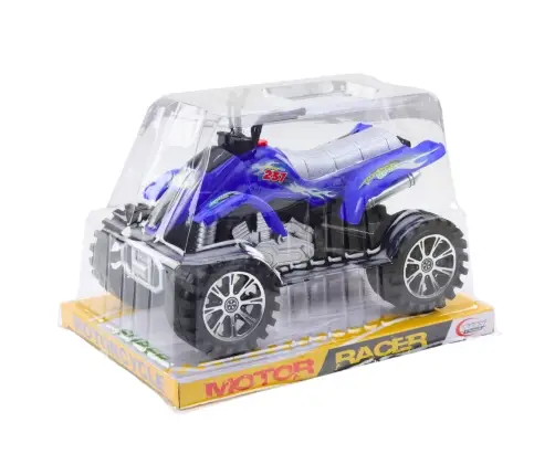 Quad Terrain Drive Treaded Wheels Blue