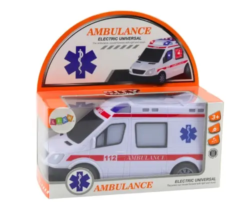 Battery Operated Ambulance Lights Sounds White