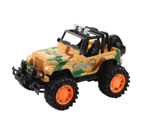 Large Military Off-Road Vehicle Beige