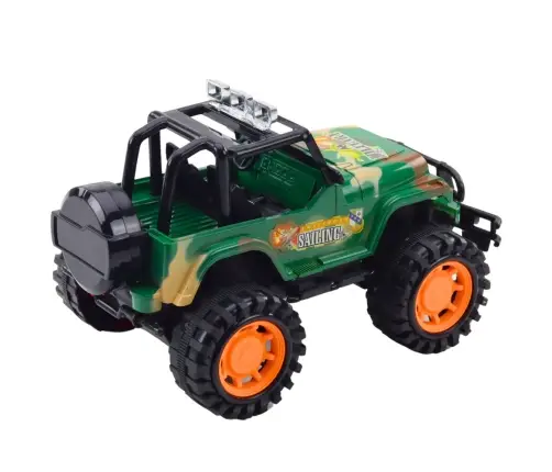 Large Military Off-Road Vehicle Green