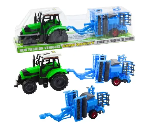 Large Agricultural Tractor Set Movable Disc Harrow