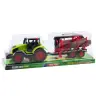 Agricultural Tractor With HDS Trailer For Transporting Timber Logs