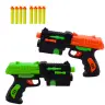 Set of Two Foam Dart Guns with Suction Cups 8pcs