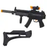 Toy Machine Gun Lights Sounds Black 62cm Toy Machine Gun Lights Sounds Black 62cm
