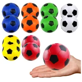 Anti-Stress Bouncing Balls Set of 12 Colorful 6.5cm