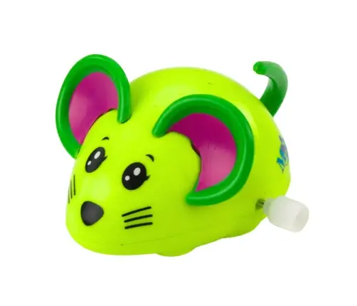 Wind-up Mouse, Drives, Moves Tail, 8cm, Mix Color Wind-up Mouse, Drives, Moves Tail, 8cm, Mix Color