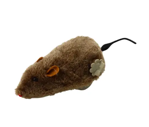 Wind-up Furry Mouse Riding Interactive Mix