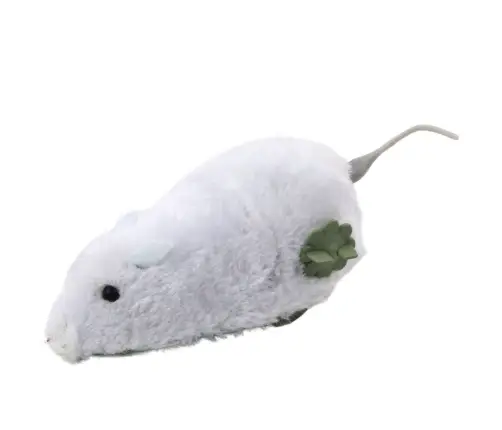 Wind-up Furry Mouse Riding Interactive Mix