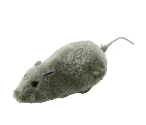 Wind-up Furry Mouse Riding Interactive Mix