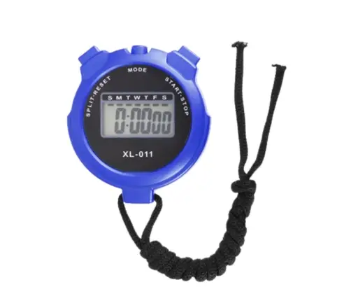 Digital LCD Electronic Sports Stopwatch XL-011 Blue