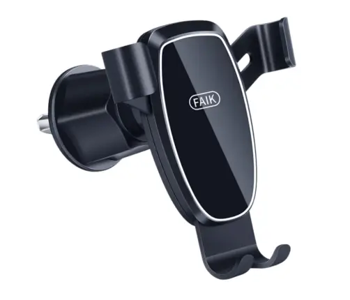 Gravity Car Phone Holder for Air Vent Black