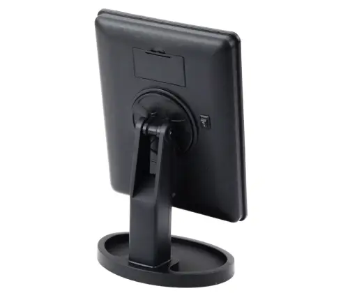 Cosmetic Mirror 16 LED Diodes With Stand Adjustable Black