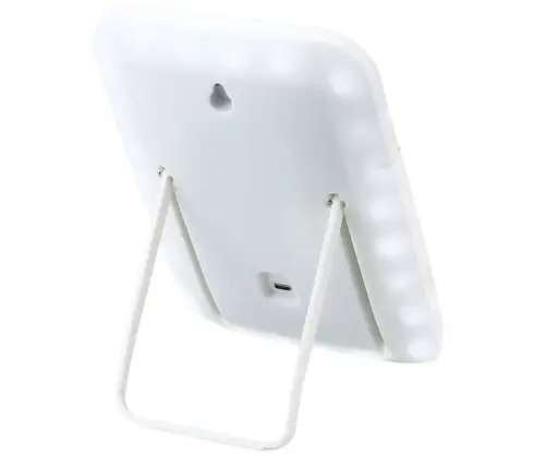 LED Illuminated Makeup Cosmetic Mirror Wireless White