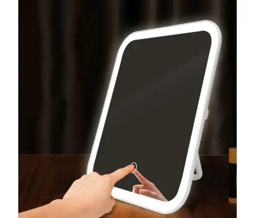 LED Illuminated Makeup Cosmetic Mirror Wireless White