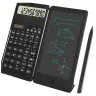 Scientific Calculator Notebook LED Stylus Solar Battery