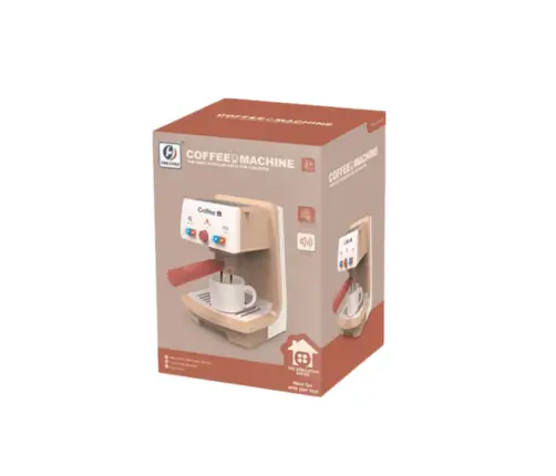 Coffee Maker Toy Cup Portafilter Lights Sounds