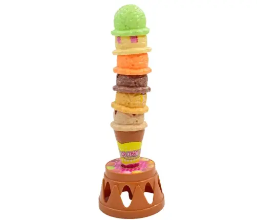Ice Cream Tower Arcade Game Colorful Knobs 17 pcs.