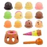 Ice Cream Tower Arcade Game Colorful Knobs 17 pcs.