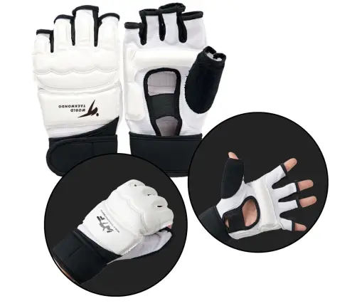 Sports Gloves For Taekwondo Case White Size XS Sports Gloves For Taekwondo Case White Size XS