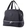 Thermal Insulating Breakfast Bag with Adjustable Strap Black 27cm