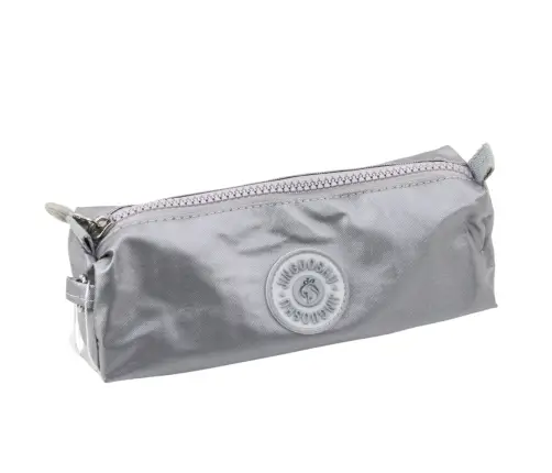 School Pencil Case Organizer Single Compartment Gray 21.5cm School Pencil Case Organizer Single Compartment Gray 21.5cm