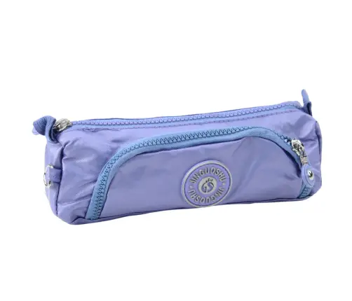 School Pencil Case Functional Two Pockets Pendant Mix