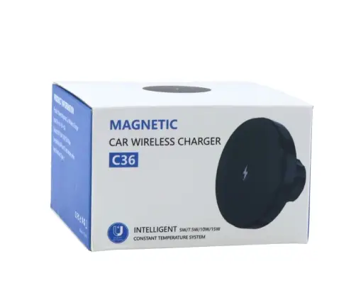 Magnetic Car Holder with 15W Inductive Charger
