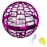 Flying Spinning Ball Flynova Hand Controlled Pink LED 10cm
