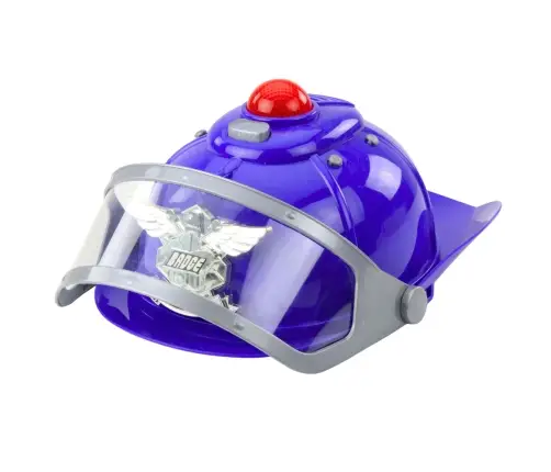 Police Set For Kids Helmet Gun Handcuffs Accessories 9 pcs.