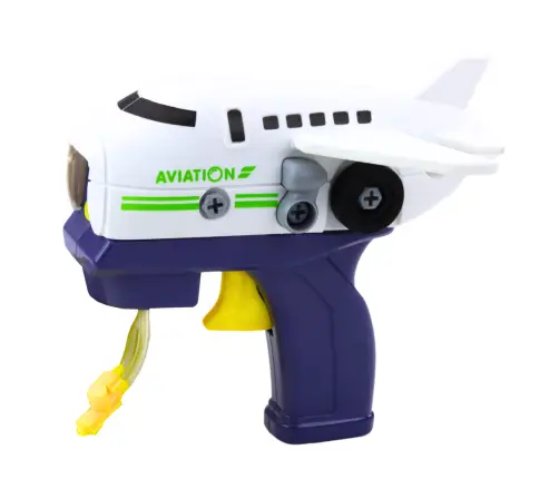 Bubble Gun Airplane Liquid Screwdriver 2in1