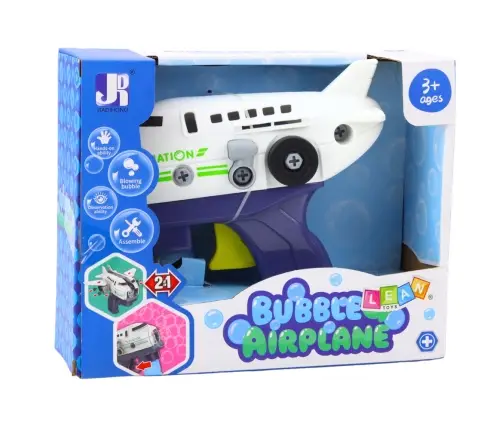 Bubble Gun Airplane Liquid Screwdriver 2in1