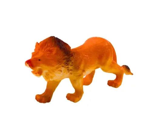 Set of Wild Animals Safari Figures Panda Giraffe Lion Hippo 4 pcs.