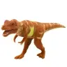 Set of Dinosaur Figures T-Rex Pteranodon Stegosaurus Parasaurolophus 4pcs